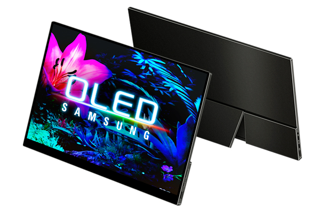 OLED 4K portable monitor